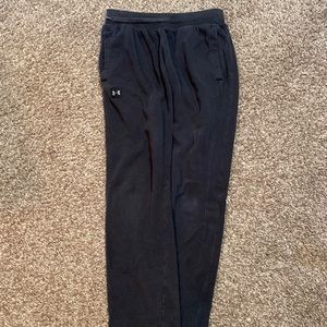 Black/Gray high waisted Under Armour sweatpants